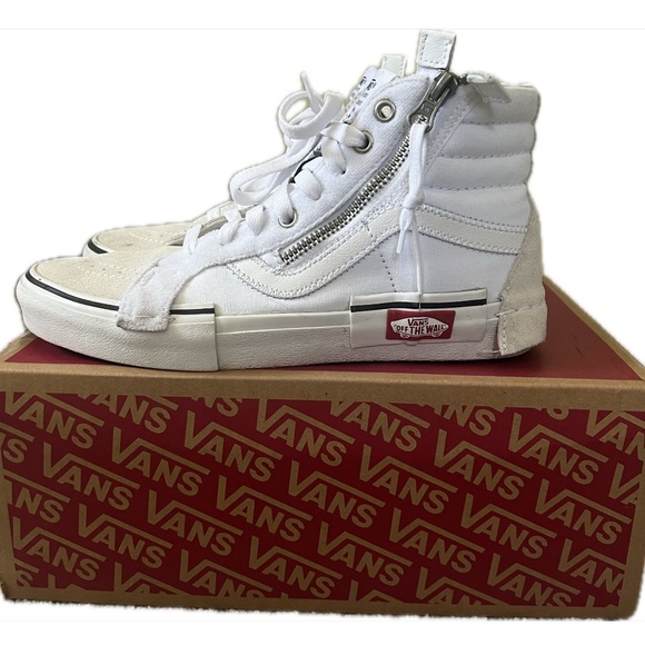 Size 8: VANS Sk8-Hi Reissue Checkerboard - Picture 2 of 8